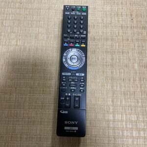 動作確認済み【SONY】◆RMT-B004J◆ BD TV テレビリモコン ソニー 中古2