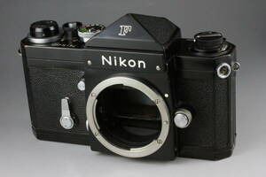 動作確認済み Nikon ニコン F アイレベル ブラック 676万台 フィルム 一眼レフ カメラ #60