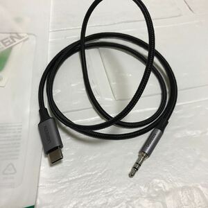 UGREEN USB-C to 3.5mmオーディオ変換ケーブル 1m＊7W