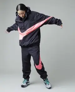 ナイキ  アノラック セットアップ ピンク M NIKE Setup pink