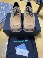 【雷市場（ポンジャン）商品韓国直送】 Andersson Bell(アンダースンベル) マーティンダービーシューズ ブラウン 43