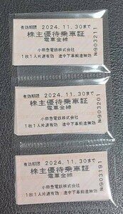 ●小田急電鉄株主優待券30枚【送料込み】２