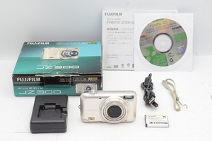 【適格請求書発行】訳あり品 FUJIFILM フジフィルム FinePix JZ300 コンパクトデジタルカメラ シルバー 元箱付【アルプスカメラ】241214i