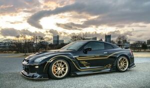 ロウェン GT-R GTR R35 後期 サイドステップ FRP 未塗装 1N005J00 ROWEN WORLD PLATINUM ワールドプラチナム