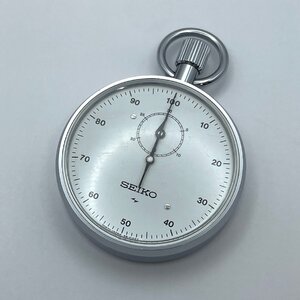 SEIKO/セイコー/88-5051/白文字盤/シルバーカラー/手巻き/ストップウォッチ/稼動品/ジャンク/T041