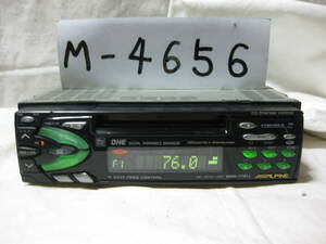 M-4656　ALPINE　アルパイン　MDM-7741J　1Dサイズ　MDデッキ　故障品