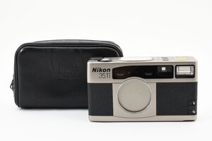 美品 Nikon 35Ti コンパクトフィルムカメラ 動作確認済 シャッター、フラッシュ、露出計、全てOK