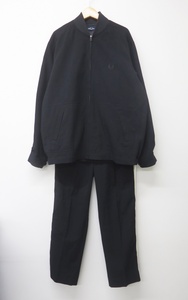 FRED PERRY フレッドペリー F2602/F4537 SIDE TAPED BOMBER JACKET/SIDE TAPED TRACK PANTS セットアップ