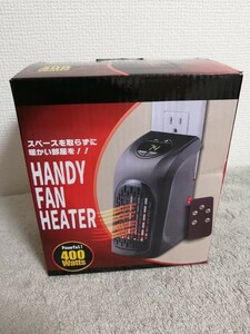 【動作確認済み】コンパクト ハンディ ファンヒーター　400ワット