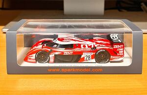 1円 スタート スパーク 1/43 TOYOTA TS02 GT-one Le Mans 1998 #28 トヨタ TS02 ル・マン 