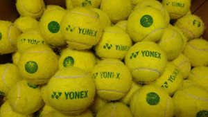 【送料無料】YONEX 硬式テニスボール グリーンボール30球（中古）ジュニア用 