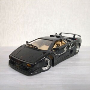 Maisto 1/18 Lamborghini Diablo SV ランボルギーニ ディアブロ ブラック ダイキャスト ミニカー マイスト