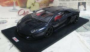 ★レア絶版*世界199台*MR*1/18*Lamborghini Aventador LP700-4 ブルーヘラ*ランボ≠BBR