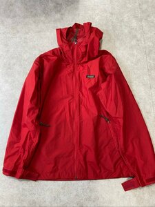 AIGLE 大きい サイズ ナイロンコート メンズ レッド 赤 エーグルXL ☆ちょこオク☆服80