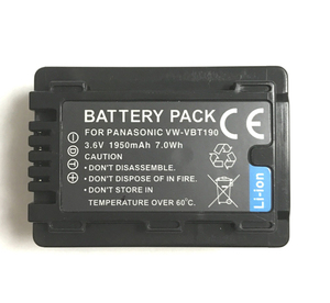 ◆送料無料◆Panasonic パナソニック VW-VBT190 電池 互換用バッテリー 1950mAh 互換品