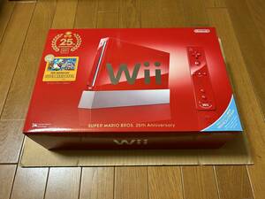 Wii 本体　スーパーマリオ25周年　限定版　新品未使用未開封　美品