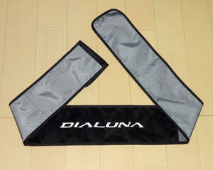 ◆◆未使用？シマノ　DIALUNA ディアルーナ　ロッドケース 竿袋◆◆約138×12.5センチ　マジックテープ開閉　ロッドカバー　メッシュ