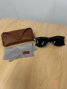 美品★Ray-Ban レイバン RB2140-F 901 52□22 150 3N WAYFARER ウェイファーラー サングラス