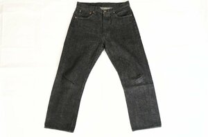 送料無料 【美品】WAREHOUSE & CO. × Sunday （ウエアハウス）サンデー別注品 Lot 1001XX 13.5oz ブラックデニム W31 L32