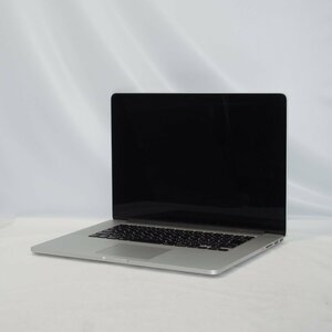 Apple MacBook Pro Retina 15インチ Mid 2015 Core i7-4980HQ 2.8GHz/16GB/SSD1000GB/OS無/動作未確認/AC無【栃木出荷】