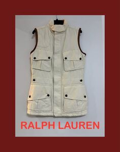 ＊美品＊RALPH LAUREN ラルフローレン　レディース　綿裏　ベスト