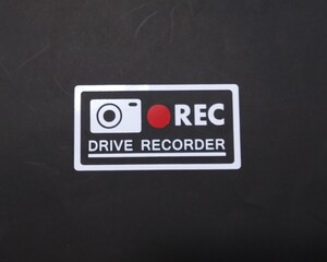 ドライブレコーダーステッカー　ドラレコステッカー　カッティングシート　カーステッカー　REC 