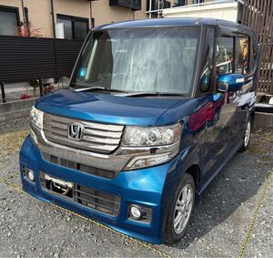 N-BOXカスタム　廃車には勿体無い個体です。