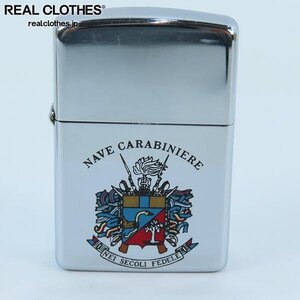 ZIPPO/ジッポ― NAVE CARABINIERE 鏡面加工 1990年製 /UPK