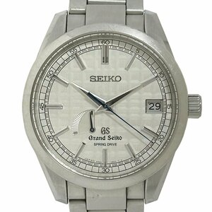 値下げ GRAND SEIKO グランドセイコー SBGA111 Power Reserve Spring Drive パワーリザーブ スプリングドライブ J57274