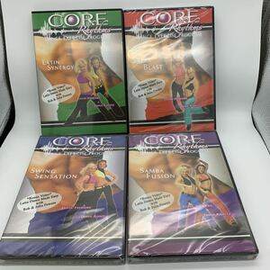 DVDビデオ CORE Rhythms DANCE EXERCISE PROGRAM NTSC 4枚 管理YE1575
