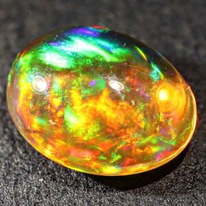 高品質&遊色抜群!!1.105ct 天然ファイアオパール メキシコ産 ＜裸石 ルース ファイヤーオパール fire opal 宝石 jewelry natural＞