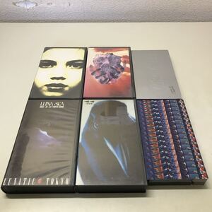 T05上◆VHS LUNA SEA 6本まとめセット 92年〜97年 ライブ映像 ビデオテープ ルナシー 河村隆一 J-POP REW IMAGEorREAL ECLIPSEⅠ 230516