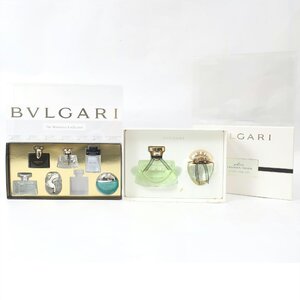 1円【良品】BVLGARI ブルガリ/香水2点セット ミニ香水/ミニチュアコレクション モンジャスミンノワール/65