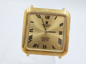 380687①【1円スタート】UNIVERSAL GENEVE ユニバーサルジュネーブ 稼動品 566143 Gilt Shadow メンズ 時計 手巻き ケース34mm ラグ幅22mm