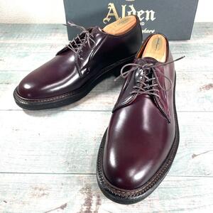 新品 ALDEN 9903 名作 コードバン 8D プレーントゥ