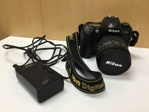 【T】【9930】デジタル　一眼レフカメラ　ニコン　D100　バッテリー・充電器あり　Nikon