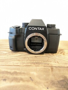 CONTAX ST KYOCERA シャッターきれました コンタックス 京セラ 一眼レフ フィルムカメラ 一眼レフカメラマニュアルフォーカス カメラ
