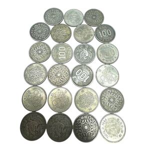 15368 額面スタート 長期保管品 100円銀貨 稲穂 鳳凰 東京オリンピック 23枚 銀貨 昭和 