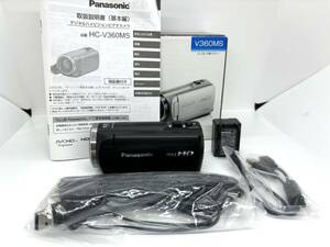 ☆未使用品☆Panasonic パナソニック HC-V360MS ブラック デジタルビデオカメラ #3012