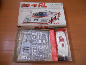 旧ロゴ　フジミ　1/24 童夢　零　RL (レーシング　ルマン）説明書欠品