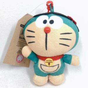 ハワイ限定 日焼けドラえもん【DORAEMON】ぬいぐるみ チャーム マスコット サングラス