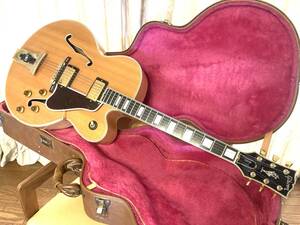 Gibson CUSTOM L-5 CES Natural / Master Model 1990 James Hutchins Signed Natural W-Label 美品