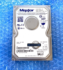 ... Maxtor 3.5インチ SATA HDD 6V250F0 250GB 動作確認済| SerialATA .