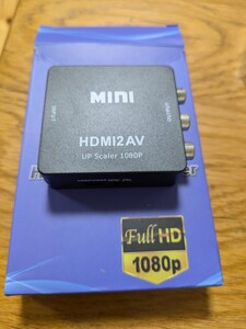 RCA to HDMI 変換コンバーター AV to HDMI 変換コンバーター RCA コンポジット （赤、白、黄） 3色端子 hdmi 変換アダプタ 1080P/720P