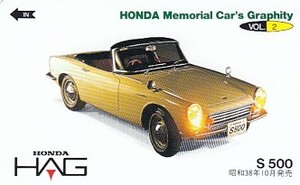 ●HONDA S500テレカ