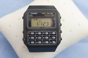 【超レア】CASIO CA-90 カシオ 腕時計 デジタル ヴィンテージ CALCULATOR WATCH RETRO