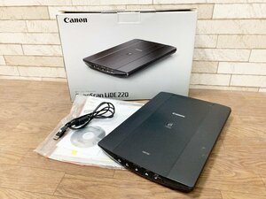 Canon キャノン CanonScan LiDE210 カラーイメージスキャナー フラットベッド A4 スキャナー 箱付き 通電確認済み