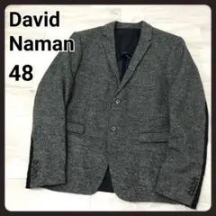 DAVID NAMAN　テーラードジャケット　48　メンズ