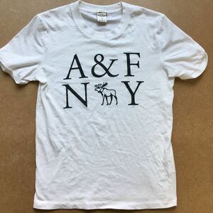 Abercrombie & Fitch アバクロ Tシャツ 白 S