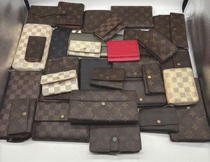 ブランドまとめ●LOUIS VUITTON ルイヴィトン モノグラム エピ ダミエ 長財布 折り財布 キーケース ポーチ スマホケース 大量セット品